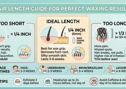 How long should hair be to wax ideal waxing hair length