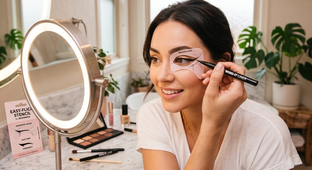 Best Winged Eyeliner Stencil for Beginners