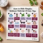 How to hide pimples without makeup using simple skincare tips