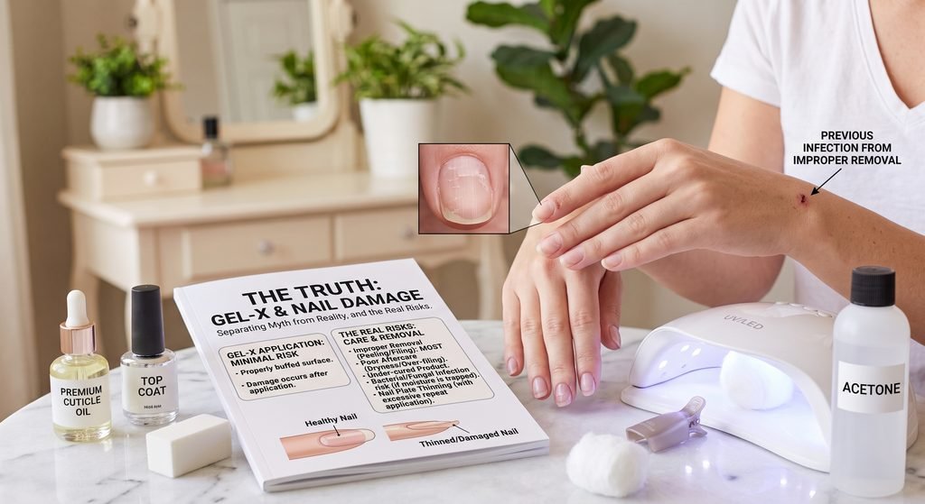 Do Gel X Nails Damage Your Natural Nails?