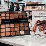 Eyeshadow palette Sephora makeup collection with neutral and colorful shades