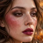 Fall berry blush smudged smoky eye 2026 look