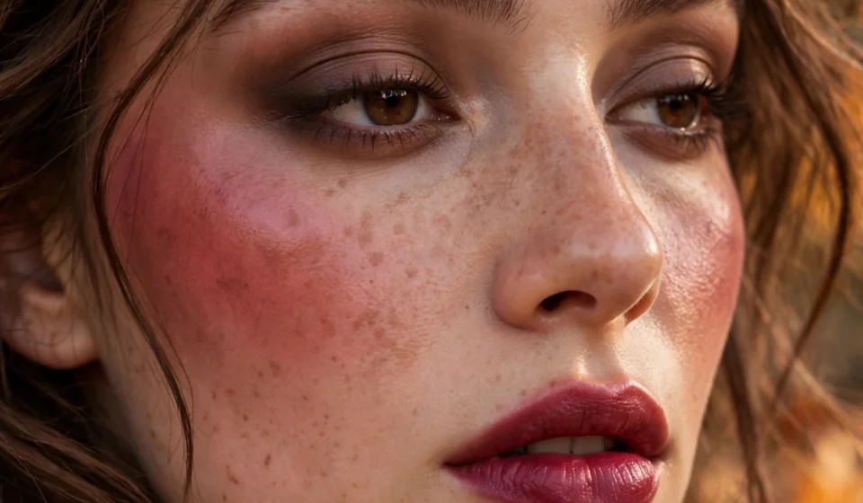 Fall berry blush smudged smoky eye 2026 look