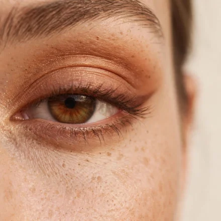 Brown eyeliner makeup fall 2026