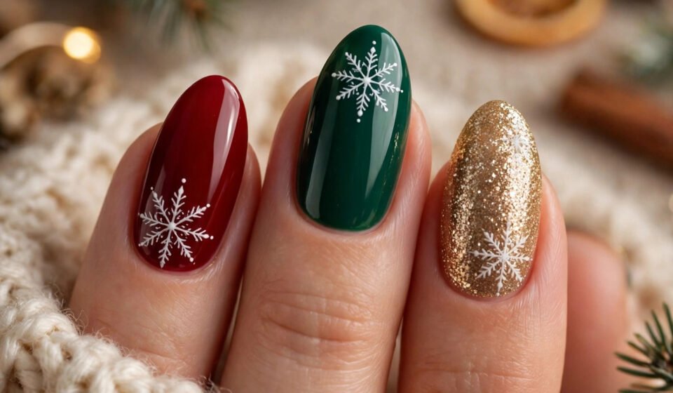 christmas nail designs 2026