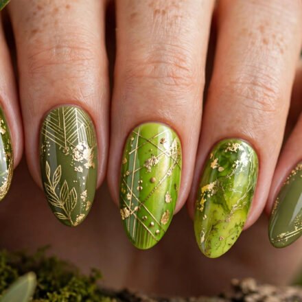 peridot nail designs