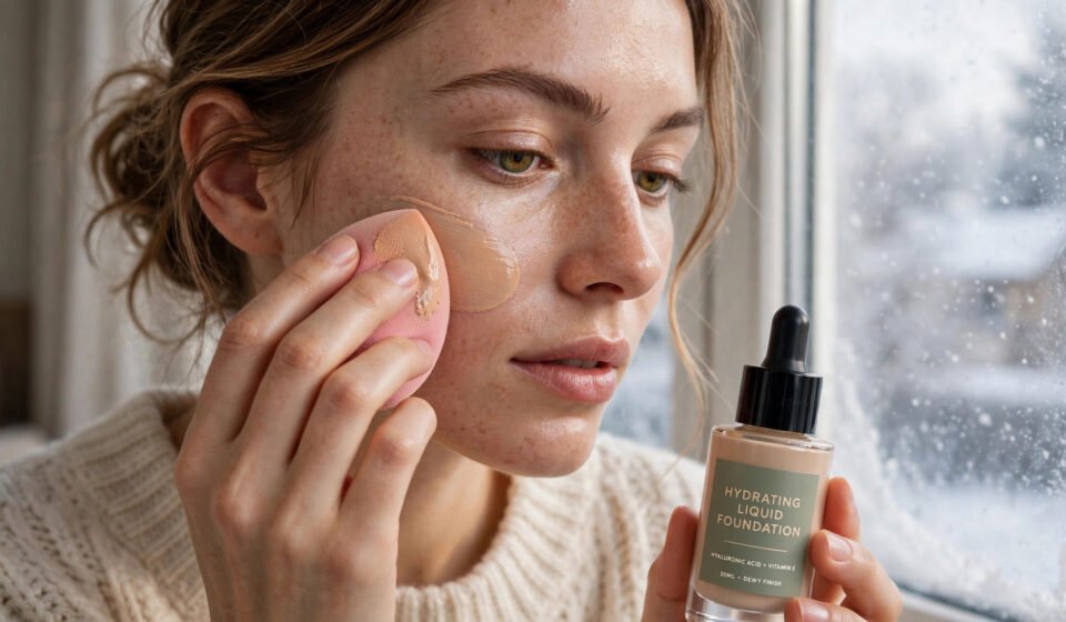 winter foundation for dry skin