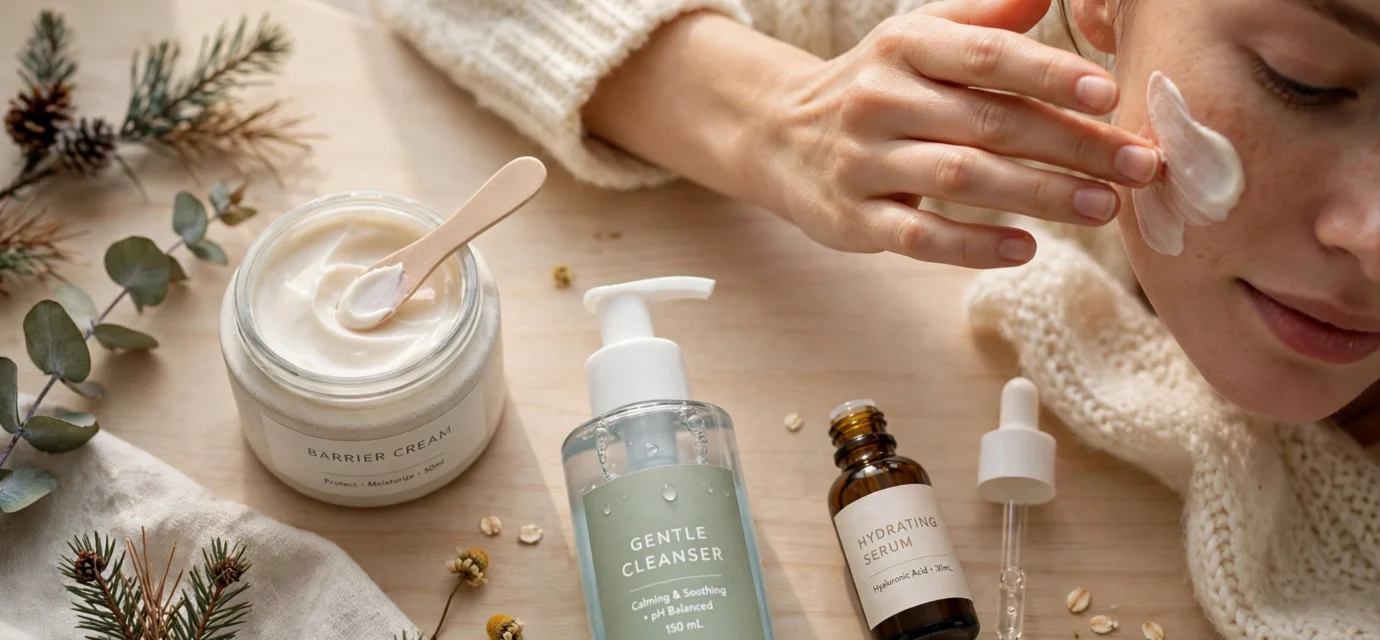 Winter skin barrier routine 2026: repairing dry, damaged skin before winter